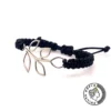 Greca Design Armband Blattmotiv – Makramee