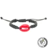 Greca Design Armband „Rote Muschel“