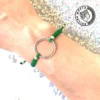 Greca Design Armband Kreis – Grün