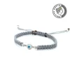 Greca Design Armband Auge – Hellgrau
