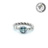 Greca Design Ring mit Zirkonia - Unikat