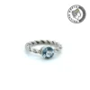 Greca Design Ring mit Zirkonia - Unikat
