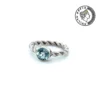 Greca Design Ring mit Zirkonia - Unikat