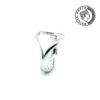 Greca Design Ring Tropfenform – Unikat