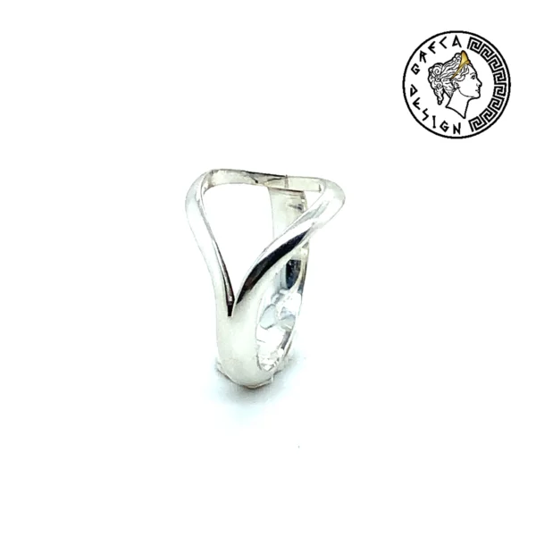 Greca Design Ring Tropfenform – Unikat