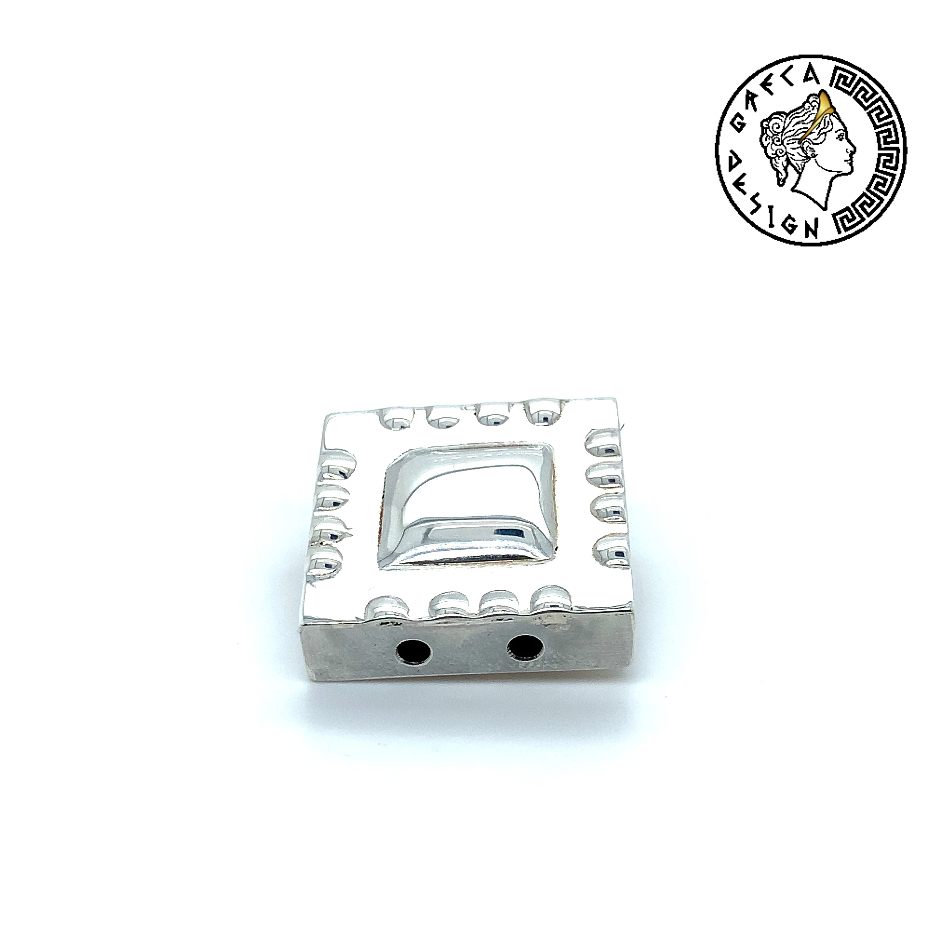 Greca Design Brosche Mikrochip – Unikat
