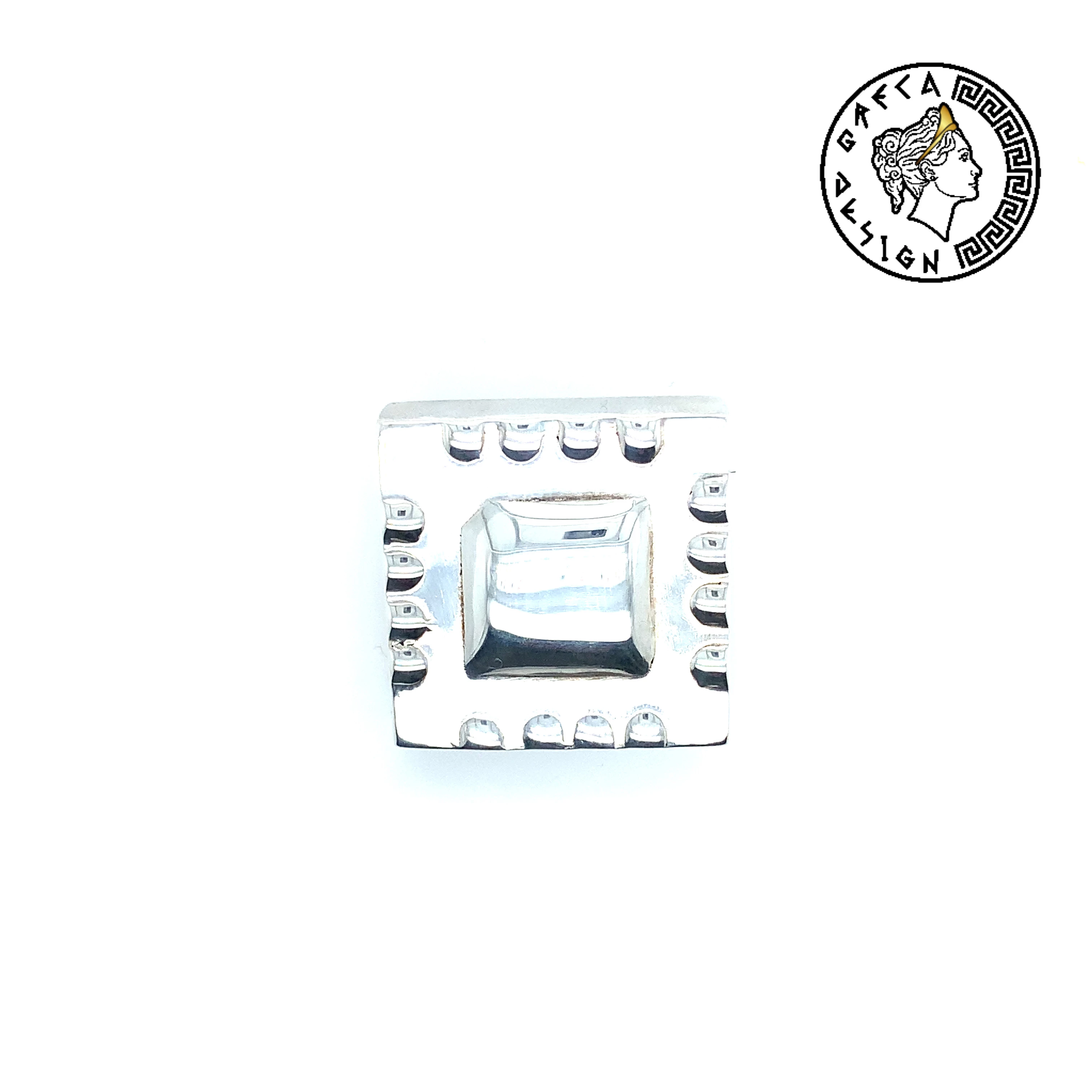 Greca Design Brosche Mikrochip – Unikat