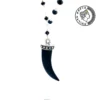 Greca Design Onyx Zahn Anhänger – Unikat