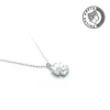 Silber-Anhänger Blume – handgefertigt aus 925er Sterlingsilber