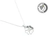 Silber-Anhänger Blume – handgefertigt aus 925er Sterlingsilber
