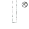 Greca Design Kette mit handgefertigten Gliedern und Silberkugeln