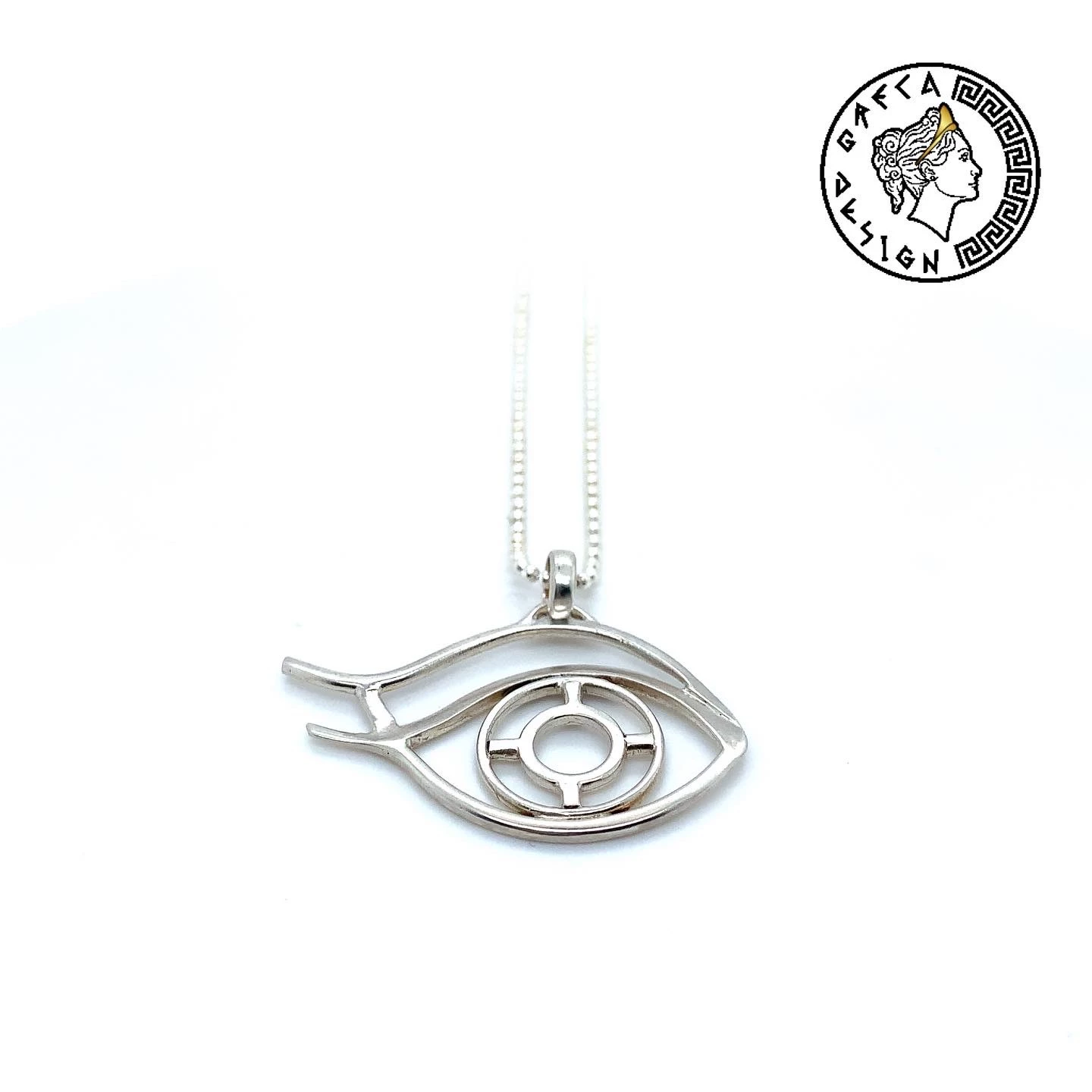 Schützendes Auge – Anhänger aus 925er Sterlingsilber